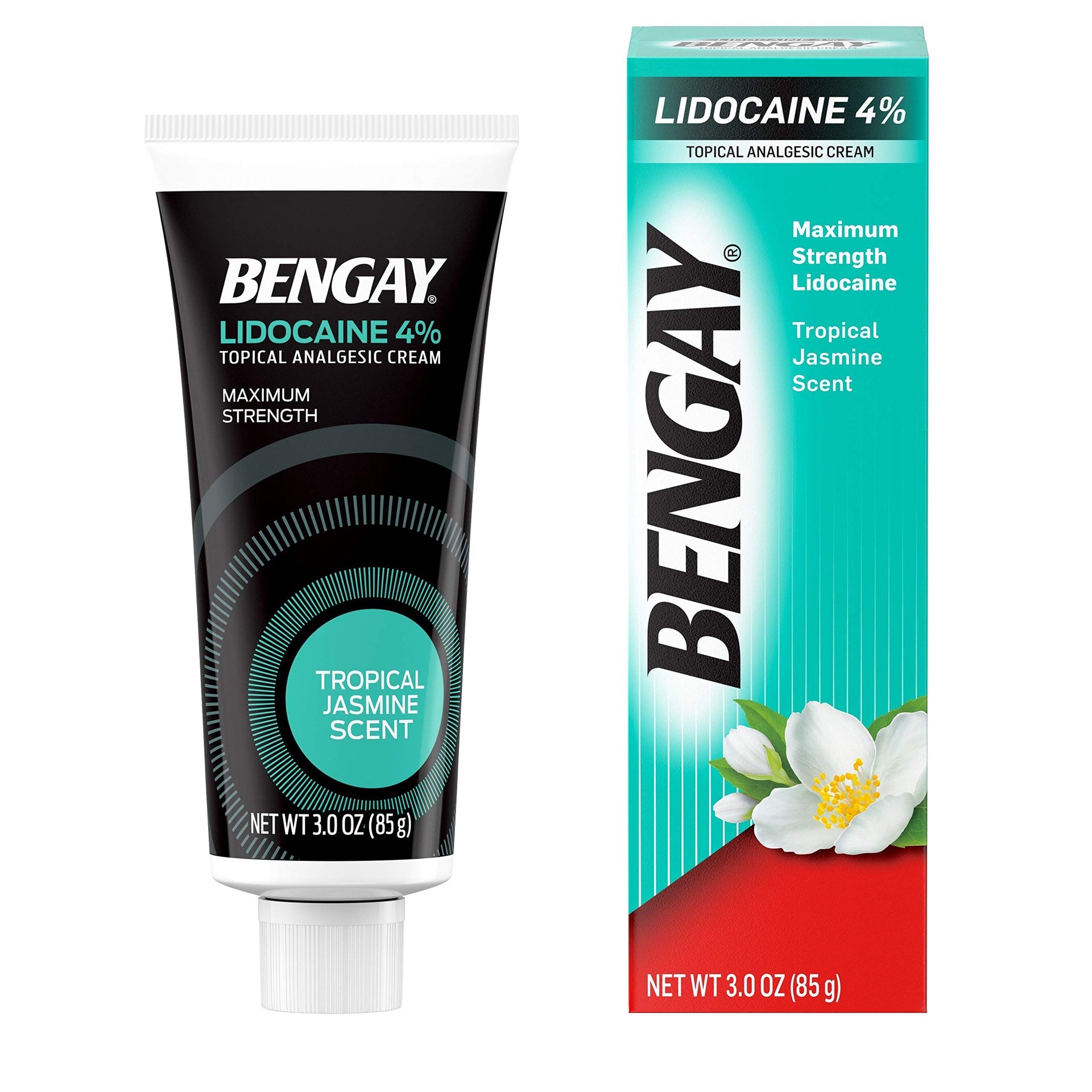 BENGAY PAIN RELIEVING MAX STRENGTH CREAM TROPICAL JASMINE 3 OZ