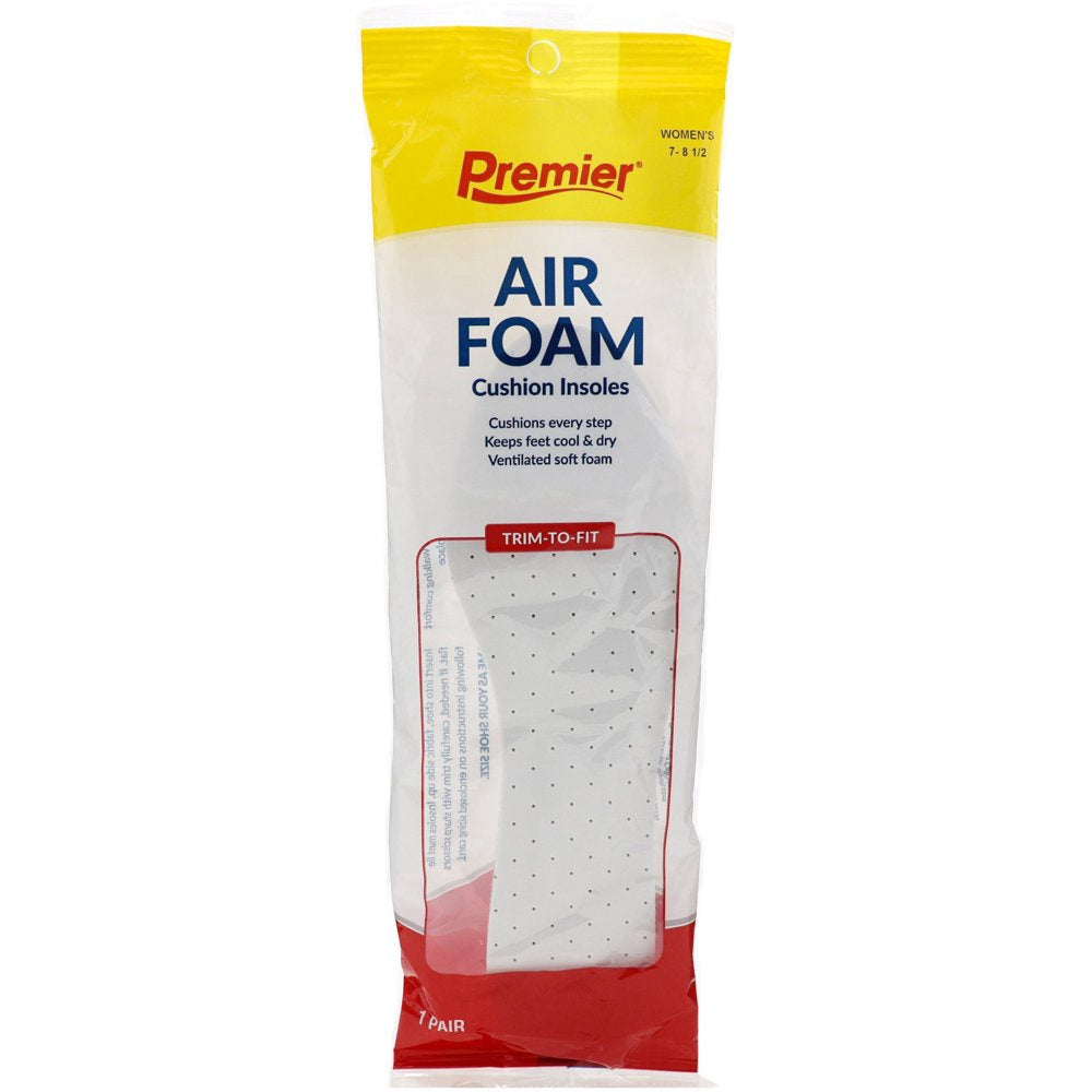 PREMIER Air Foam Cushion Insoles Men's 11-12