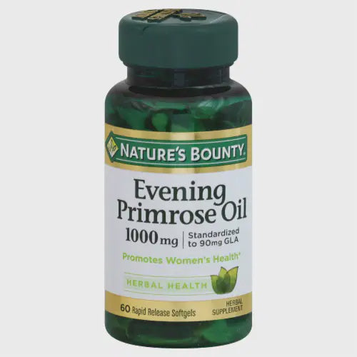 Nature's Bounty Evening Prmrose Oil 1000Mg Softgels 60 Ct