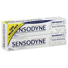 SENSODYNE EXTRA WHITENING 2 TUBES OF 4.0 OZ
