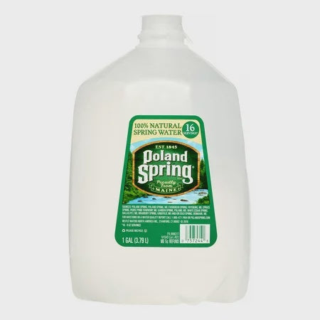 Poland Spring, Spring Water, 1 Gallon Jug 128 Fl Oz