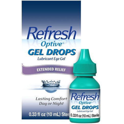 Refresh Optive Gel Eye Drops - 0.33 Fl Oz