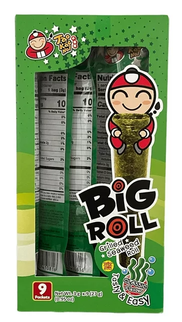 GRILLED SEAWEED ROLL 27G