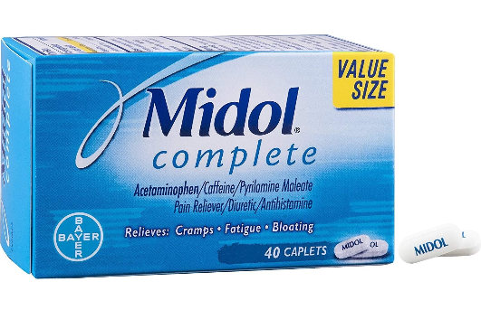 Midol Menstrual Symptom Relief Tablets - Acetaminophen - 40ct