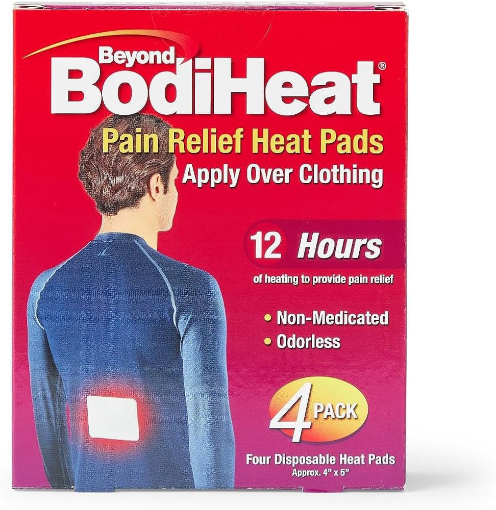 Beyond BodiHeat 12-Hour Pain Relief Heat Pads 24Ct