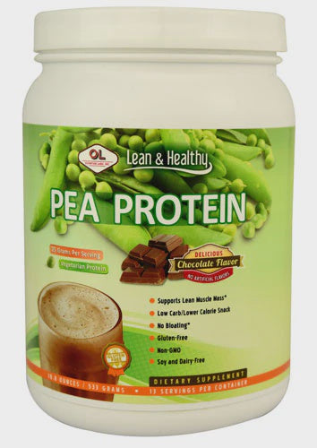 Olympian Labs Pea Protein, Lean & Healthy, Rich Chocolate - 18.8 oz