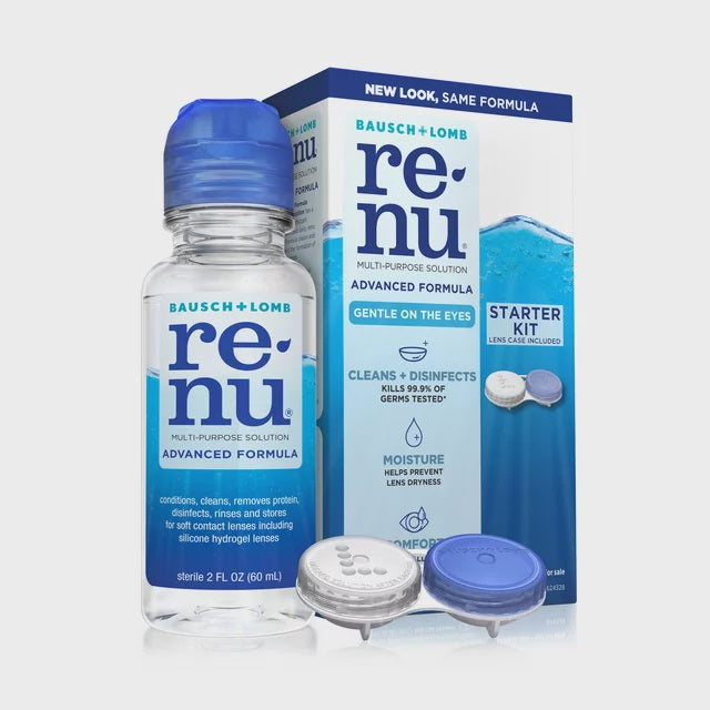 Renu Multi-Purpose Solution, Advanced Formula, Travel Kit - 2 fl oz