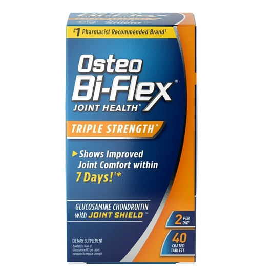 OSTEO BI-FLEX ADVANCED TRIPLE STRENGTH CAPLETS 40 CT