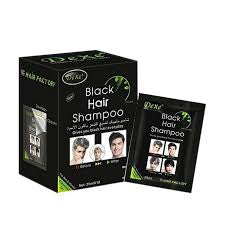 Dexe Brand Black Hair Shampoo (Instant Hair Dye, Black Color, 25ml) ??? (?????,??)