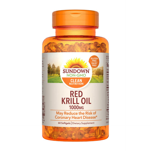 Sundown Krill Oil 1000mg Rapid Release Softgels 60 ct