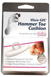 PEDIFIX VISCO-GEL HAMMER TOE CUSHION MEDIUM LEFT