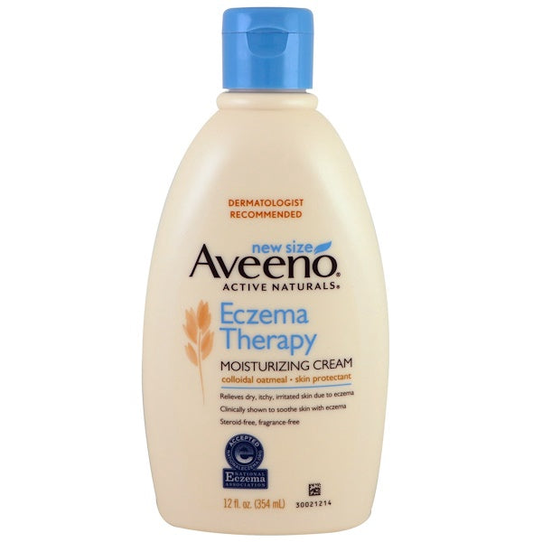Aveeno Eczema (湿疹)Therapy Moisturizing Cream 1% 12 oz