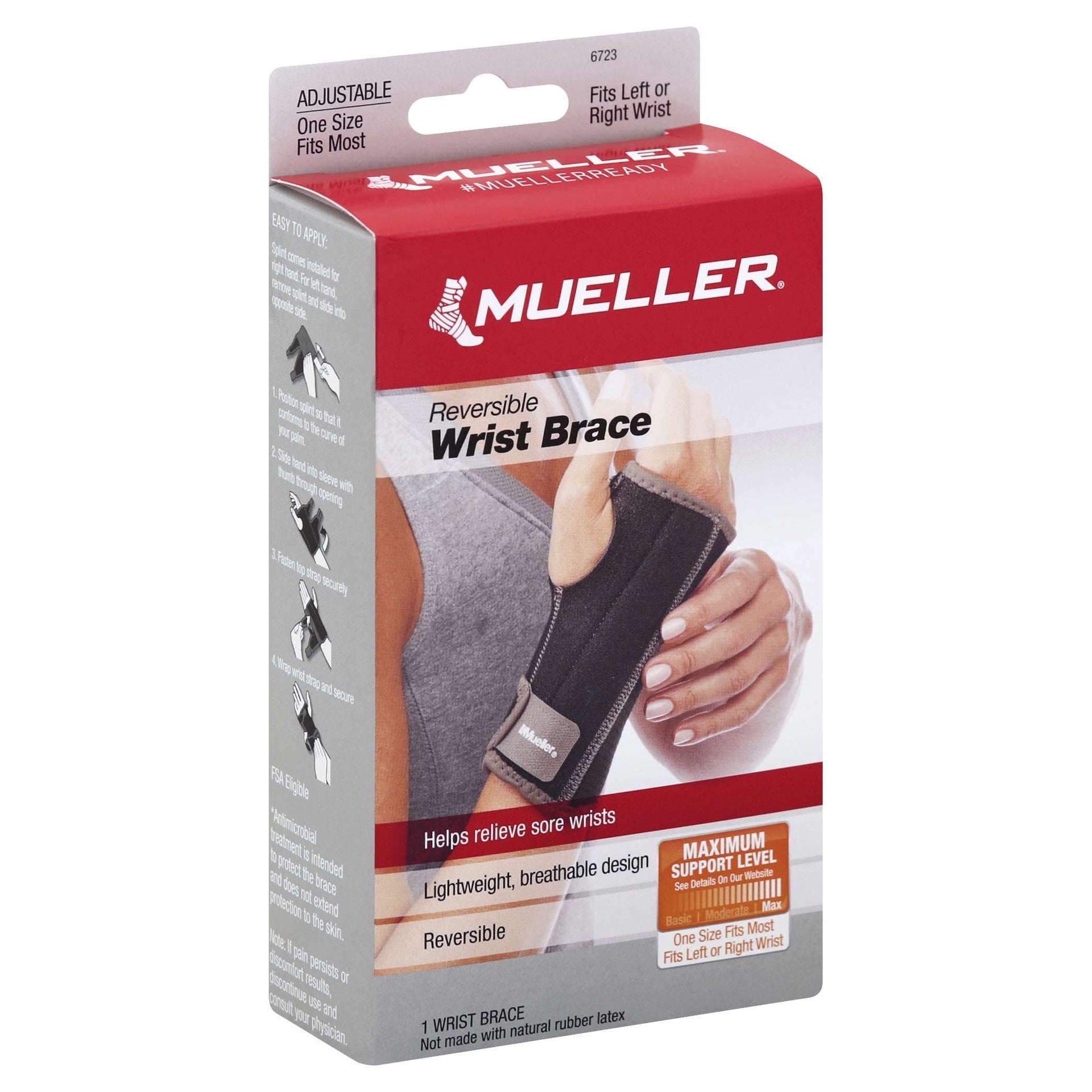 MUELLER WRIST SUPPORT REVERSIBLE ADJUSTABLE