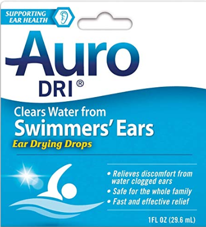Auro-Dri Brand Ear Drying Aid Ear Drops (1 fl oz) 耳干燥劑耳滴劑 (29.6 mL)