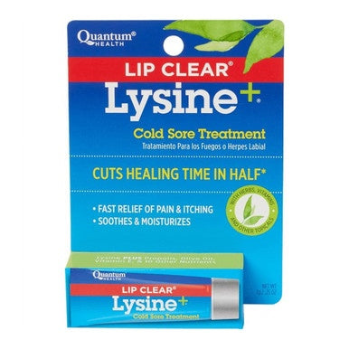 LIP CLEAR LYSINE & COLD SORE TREATMENT 0.25 OZ