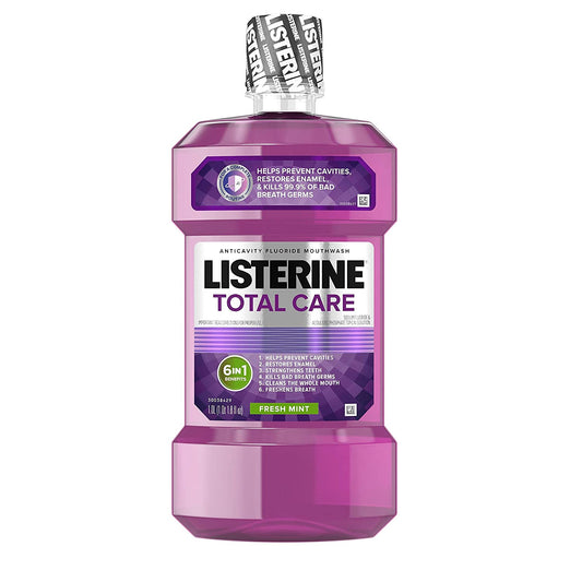 Listerine Total Care Anticavity Fluoride Mouthwash - 1L