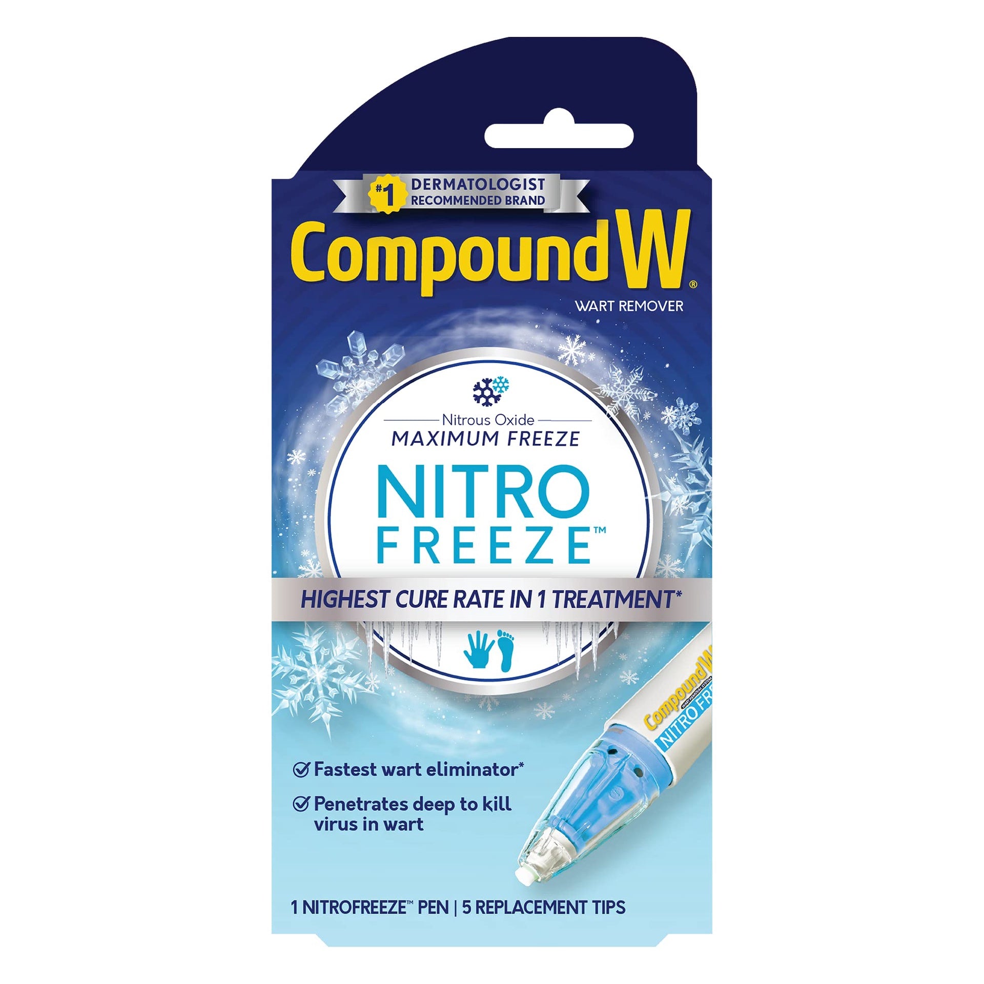 Compound W Nitrofreeze Wart Removal System, 1 Kit