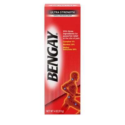 Bengay Ultra Strength Pain Relieving Cream - 4oz