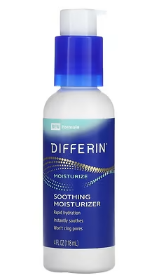 DIFFERIN MOISTURIZER SOOTHING 4 FL OZ