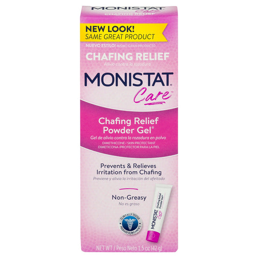 Monistat Complete Care Chafing Relief Powder Gel - 1.5 oz tube