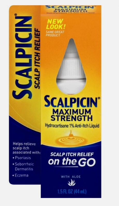 SCALPICIN MAX STRENGTH SCALP ITCH TREATMENT 1.5 OZ , LIQUID
