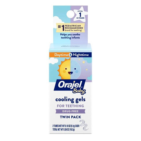 Orajel Baby Daytime & Nighttime Cooling Gels For Teething - 0.36oz