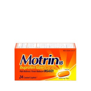 MOTRIN IB 200MG CAPLETS 24 CT