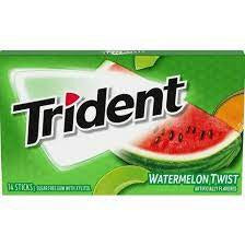 TRIDENT WATERMELON TWIST ARTIFICIAL FLAVOR 14 STICKS