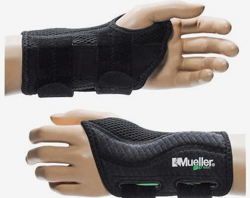 MUELLER WRIST BRACE LEFT LARGE/X-LARGE