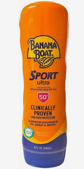 BANANA BOAT 50+ SUNSCREEN LOTION 8 FLOZ (236ML)