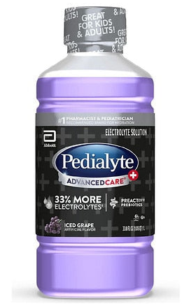 PEDIALYTE Electrolyte Solution Iced Grape 1L