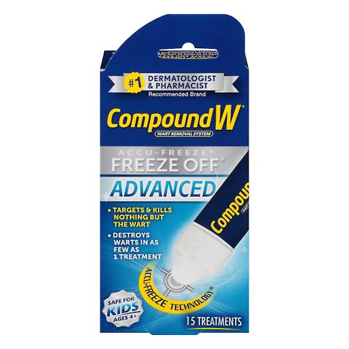 Compound W Freeze Off, Accu-Freeze, Advanced,15ea