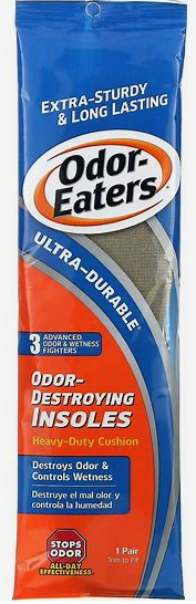 ODOR-DESTROYING INSOLES