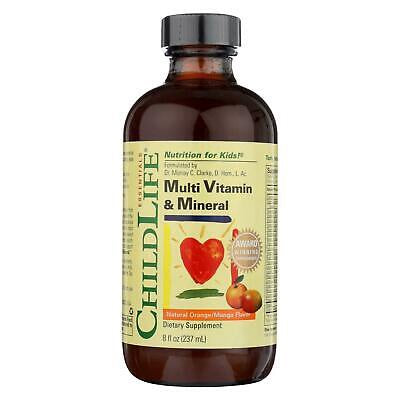 Child Life Essentials - Child Multi Vitamin & Mineral Liquid Orange/Mango Flavor, 8 Oz.