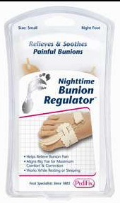 NIGHTTIME BUNION REGULATOR LEFT