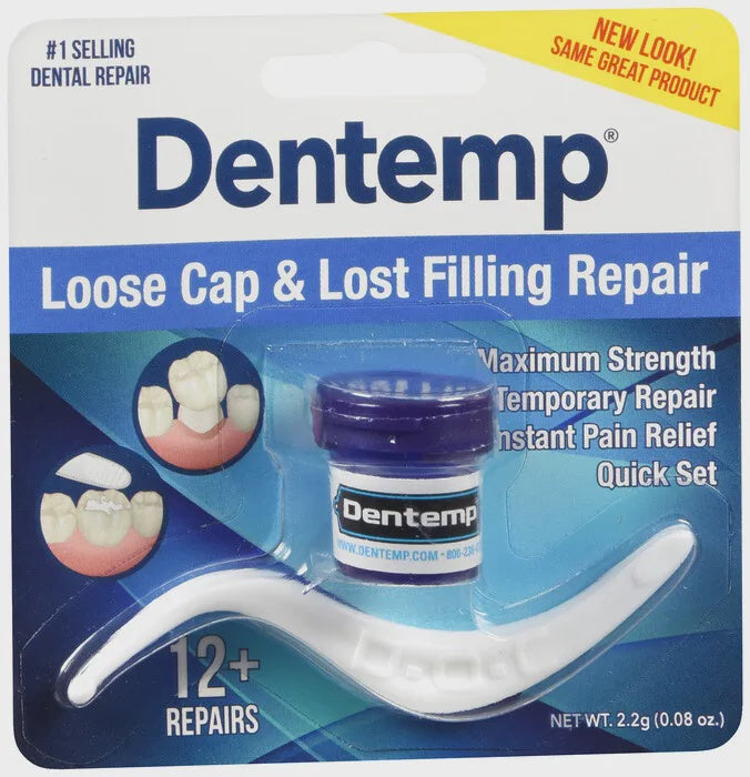 Dentemp, Orvance, Temporary Tooth Repair, 12 Applications