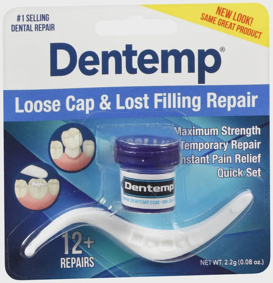 Dentemp, Orvance, Temporary Tooth Repair, 12 Applications
