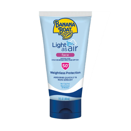 Banana Boat Light As Air Face Lotion SPF 50, 3oz