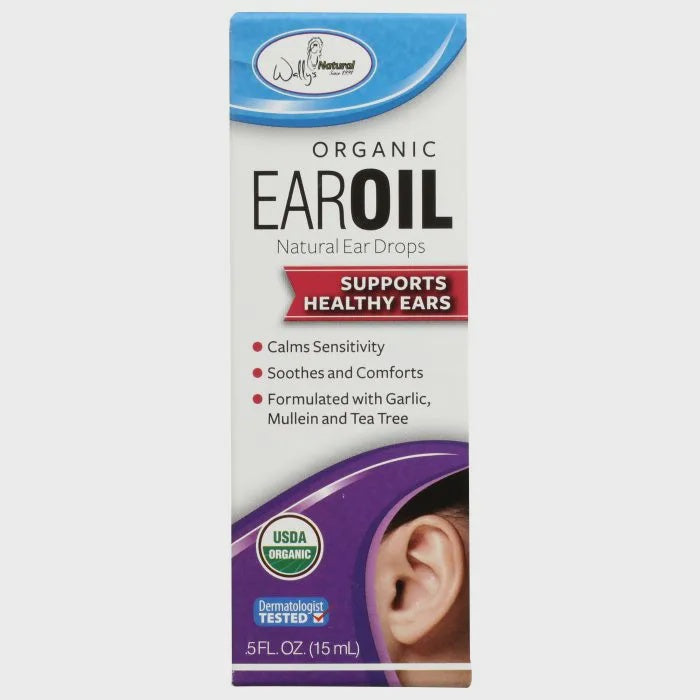 Wally's Natural Organic Oil Ear Drops .5oz
