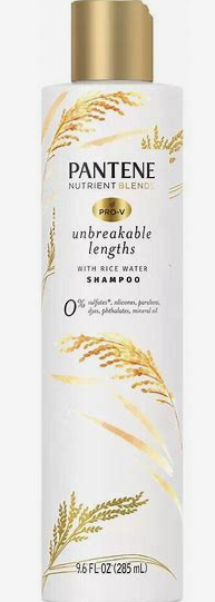 PANTENT nutrient BLENDS UNBREAKABLE LENGHTS SHAMPOO 9.6OZ 285ML