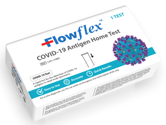 COVID測試盒/FlowFlex COVID-19 Antigen Home Test (1 Test)