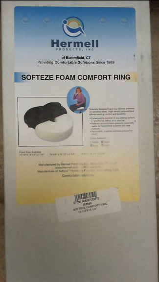 Invalid Foam Ring w/cvr plaid