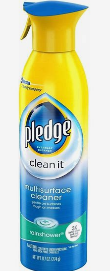 PLEDGE CLEAN IT MULTISURFACE CLEANER SPRAY 9.7 OZ