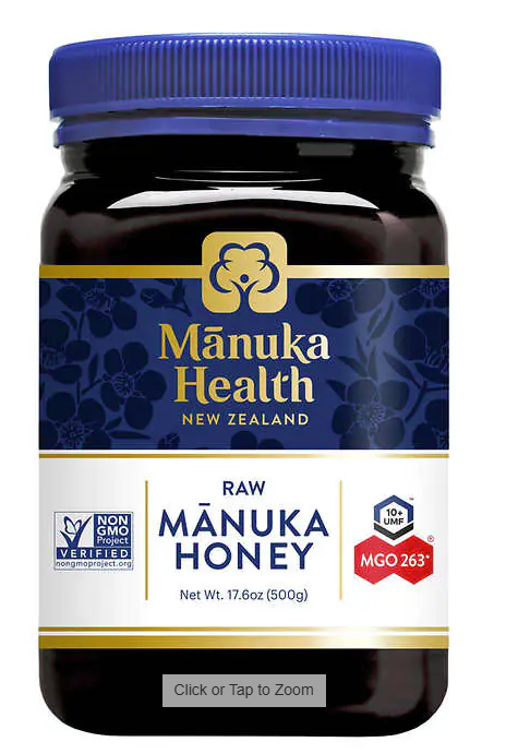 Manuka Health UMF 10+ (MGO 263+) Raw Manuka Honey 17.6 oz