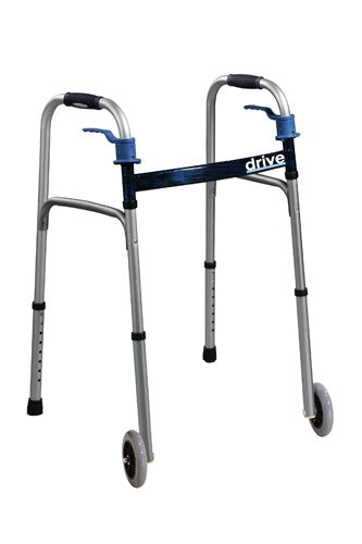 Walker Folding Trigger Release Adult with 5" Wheels (Drive)