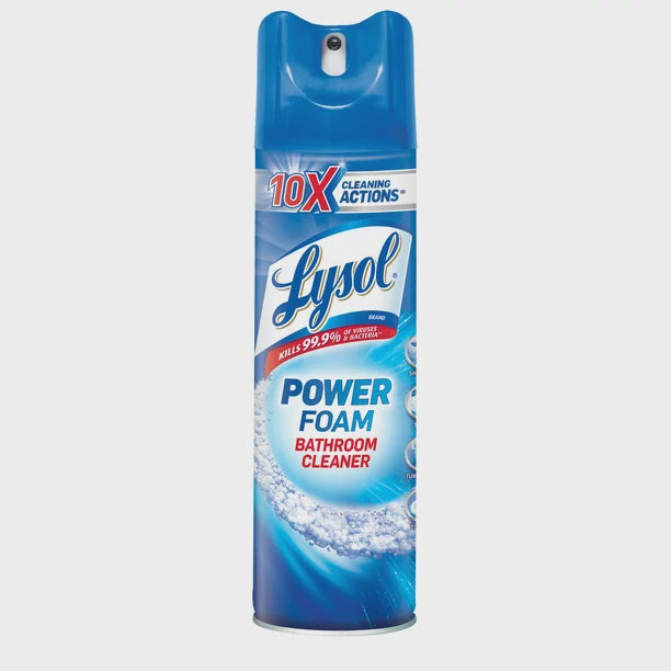 Lysol Power Foam Bathroom Cleaner, 24 oz