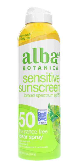 Alba Botanica - Sensitive Sunscreen SPF 50