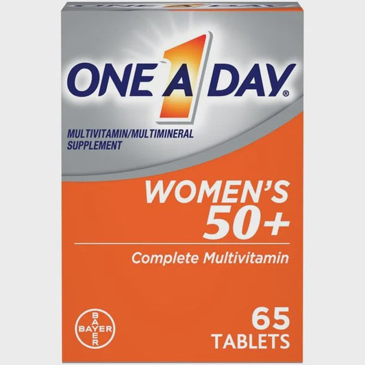 One-A-Day Women's 50 Plus Complete Multivitamin -- 65 Tablets