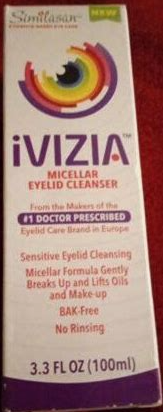 Ivizia Micellar Eyelid Cleaner, 3.3 Fl. Oz