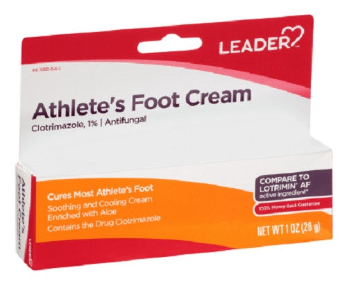 LEADER ATHLETE'S FOOT CREAM 1 OZ